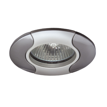 Einbaurahmen Deckeneinbauleuchte 24mm flach Perlensilber / Nickel