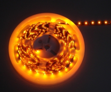 LED Flex Streifen 300 SMD LEDs 5m Rolle Stripe Gelb