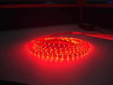 LED Flex Streifen 300 SMD Leuchtdioden 5m Rolle Stripe in Rot