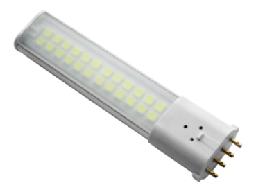 LED Lampe 2G7 6W 140� Energiesparlampe ESL 6000K Weiss