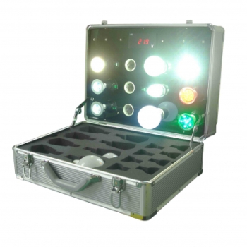 Demokoffer - ideal f�r Pr�sentation von BIOLEDEX� LED Leuchtmittel