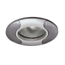 Einbaurahmen Deckeneinbauleuchte 24mm flach Perlensilber / Nickel