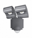 Osram NOXLITE LED Wandleuchte 2x8W mit Bewegungsmelder schwenkbar IP44 kaltweiss