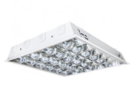 Rasterlampe REFLO 60x60cm f�r 4 LED R�hren 60cm Einbaurasterleuchte