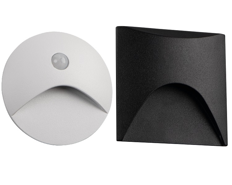 LED Stufenbeleuchtung - Wandeinbauleuchten 230V