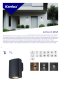 Preview: Kanlux Wandleuchte ZEVI W EL mit Bewegungsmelder PIR Sensor schwarz IP54 1xGU10 90100