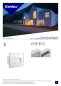 Preview: LED Wandeinbauleuchte GLASI LED 3W P WW-W warmweiß IP44 Treppenspot 33690