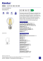 Preview: LED Lampe XLED A60 4000K E27 Leuchtmittel A-Class 4W 840Lm neutralweiss 36244