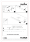 Preview: Nordlux LED Unterbauleuchte Renton 30 Weiss 4W Lichtleiste 2700K 47776101