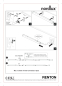 Preview: Nordlux LED Unterbauleuchte Renton 55 Weiss 8W Lichtleiste 2700K 47786101