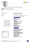 Preview: LOGI Taster ohne Rahmen Weiss Unterputz 25068