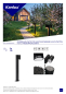 Preview: Wegeleuchte RADILO 80 B schwarz IP44 GU10 Kanlux 46205