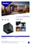 Preview: Kanlux LED Wandleuchte REKA CCT 3000/4000/6500K graphit 7W IP54 29005