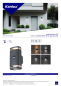 Preview: Kanlux Fassadenleuchte ZEVI W EL PIR Sensor graphit IP54 GU10 Bewegungsmelder 90103