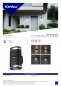 Preview: Kanlux Wandleuchte ZEVI W EL mit Bewegungsmelder PIR Sensor schwarz IP54 GU10 90102