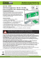 Preview: ChiliTec LED Fluchtwegleuchte IP65 "NL-W1" 30 LEDs, Erkennungsweite 25m, Wandmontage 21650