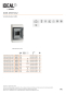 Preview: IP65 Verteiler 4 Module ABS KDB MK2 Aufputz IDEAL 90120