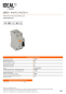 Preview: FI Schalter 40A 30-A Typ A VDE - 2P Fehlerstromschutzschalter KRD10-2/40/30-A IDEAL 38730