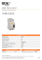 Preview: Fehlerstromschutzschalter Typ-F 16A 2P 30mA KRD10-2/16/30-F FI-Schalter IDEAL 45769