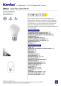 Preview: LED Lampe XLED A60 2700K E27 10W Leuchtmittel 1520Lm warmweiss matt 29615