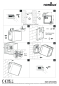 Preview: Nordlux LED Wandleuchte Rivo 8W IP54 Aussenwandleuchte schwarz 3000K 2518321003