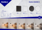 Preview: LED Wandleuchte MAGNIK schwarz CCT 2700-5700K eckig 230V 1,7W 7Lm 90824