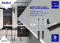 Preview: Schienenleuchte 1-Phasen Stromschiene ALTEAR SET 1M3S W 3xSpots Kanlux 45923