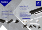 Preview: Schienenleuchte 1-Phasen Stromschiene ALTEAR SET 1M2S B 2x Spot schwarz Kanlux 45920