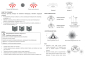 Preview: Bemko Bewegungsmelder 360° IP65 Aufputz PIR Sensor weiss B50-SES06WH