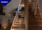 Preview: LED Wandleuchte MAGNIK schwarz CCT 2700-5700K eckig 230V 1,7W 7Lm 90824