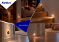 Preview: LED Wandleuchte MAGNIK schwarz CCT 2700-5700K eckig 230V 1,7W 7Lm 90824