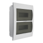 Preview: Unterputzverteiler IP40 Verteilerkasten Sicherungsverteiler 2x12 24 Module Unterputz