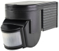 Preview: Aufputz Bewegungsmelder CBM 3-Draht 180° IP44 Schwarz 1-1200W 18145