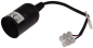 Preview: ChiliTec Bauarbeiterlampe E27-Fassung mit 15cm Kabel + Aufhänger Baustellen-Fassung 21074