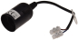 Preview: ChiliTec Bauarbeiterlampe E27-Fassung mit 15cm Kabel + Aufhänger Baustellen-Fassung 21074