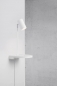 Preview: Wandlampe Cody Nordlux weiss GU10 drehbar Wandleuchte mit Kabel USB und Regal