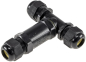 Preview: 3-poliger IP68 Kabelverbinder in T-Form