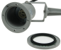 Preview: ChiliTec Gartenleuchte "CT-GS10" GU10 Silbergrau IP68 Erdspieß 1,5m Kabel 21751