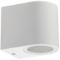 Preview: ChiliTec Wandleuchte "CTW-1" weiss IP44 GU10 22107