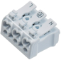 Preview: Lüsterklemme mit Hebel 3-polig 0,5-2,5mm² 450V/16A 22281