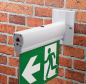 Preview: ChiliTec LED Fluchtwegleuchte "NL-8 Multi" Erkennungsweite 25m, Decke+Wandmontage 22357