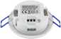 Preview: Aufbau+Einbau Bewegungsmelder 360° FLAT PIR, LED geeignet, Reichweite 8m 22472