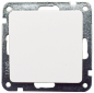 Preview: MILOS Wechselschalter Matt Weiß Modul ohne Rahmen, Klemm 22773