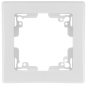 Preview: DELPHI 1-fach Rahmen weiß Steckdosenabdeckungen 22819