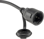 Preview: CEE auf Schutzkontakt-Kupplung Adapter für Wohnwagen Camping 0,35m 230V 22852