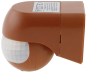 Preview: Aufputz 3-Draht PIR Bewegungsmelder ziegelrot CBI-Slim 180° IP44 22992