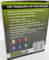 Preview: LED Akku-Tischleuchte mit Touch-Funktion H113mm, Warmweiß + RGB Magnethalter ChilITec 23111