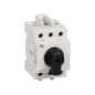Preview: Lasttrennschalter 125A 3P - modularer Schienen-Trennschalter KMI-R 3 Module Ideal 23239