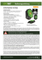 Preview: ChiliTec LED Arbeitsleuchte "CAL COB 500" 15W 1000Lm Akku Magnethalter 23408