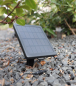 Preview: ChiliTec Gartenstrahler Set Solar mit 2 Spots Solarzelle Erdspieß 3000K IP65 23440